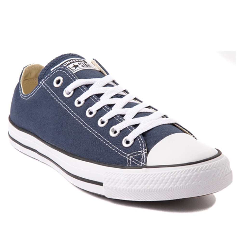 Converse Blue Chuck Taylor Sneakers Low-Top Canvas